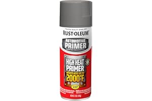 Rust-Oleum 249340 Automotive 12-Ounce High Heat Primer Spray Paint, Gray