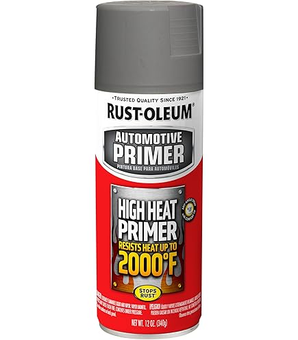 Rust-Oleum 248904 Automotive High Heat Spray Paint, 12 Ounce (Pack