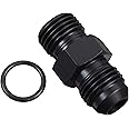 ICT Billet -6AN Flare to 6 Oring ORB Male Fuel Pump Rail Adapter Fitting Flare Hose Plumbing Oil Straight Thread Regulator Po
