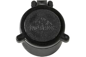 Butler Creek 02 Objective Flip Open Scope Cover, Black, Size 02 (1.221-Inch, 31mm)