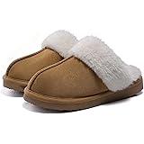 Litfun Women's Fuzzy Memory Foam Slippers Fluffy Winter House Shoes Indoor and Outdoor