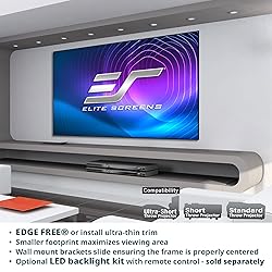 Elite Screens Aeon Series 120-Inch 16:9 EDGE FREE