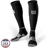 MudGear Compression Socks - Men's and Women's Running Socks Made in USA for Outdoor Sports Performance & Recovery
