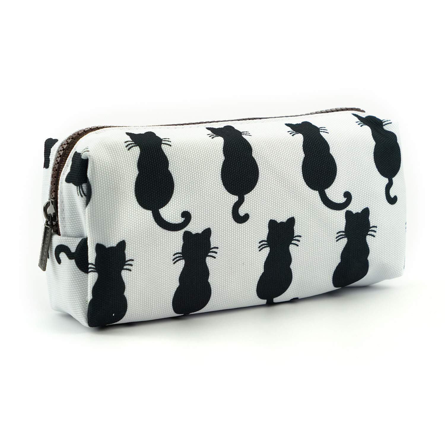Black Cat Pencil Case Makeup Bag for Kids Teachers Back to School