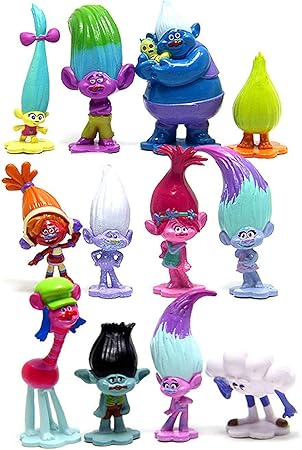 poppy and branch troll dolls