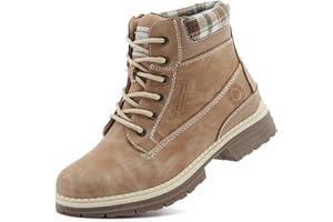Cestfini Winter Boots For Women Snow Boots Waterproof Warm Hiking Fall Shoes Womens Fur Lined Anti-Slip Shoes