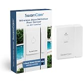 SwamCam Wireless Door/Window Pool Alarm Sensor Add-On, Certified to UL 2017 | Requires SwamCam Camera System or SwamCam Hub System. Sensor does not operate by itself. For Doors, Windows &amp; Pool Gates.