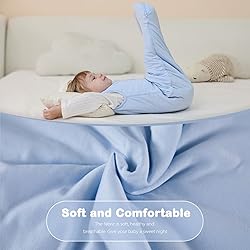 Mosebears Unisex Baby Sleep Sack 1.0 TOG, Supersoft