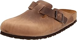Birkenstock Boston Classic Arch Clog,Tobacco Brown
