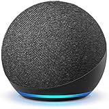 Echo Dot (4th Gen, 2020 release) | Smart speaker with Alexa | Charcoal