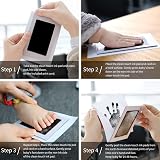 Norjews Baby Handprint Footprint Kit Frame 2 Clean-Touch Ink Pads 4 Cards view 6