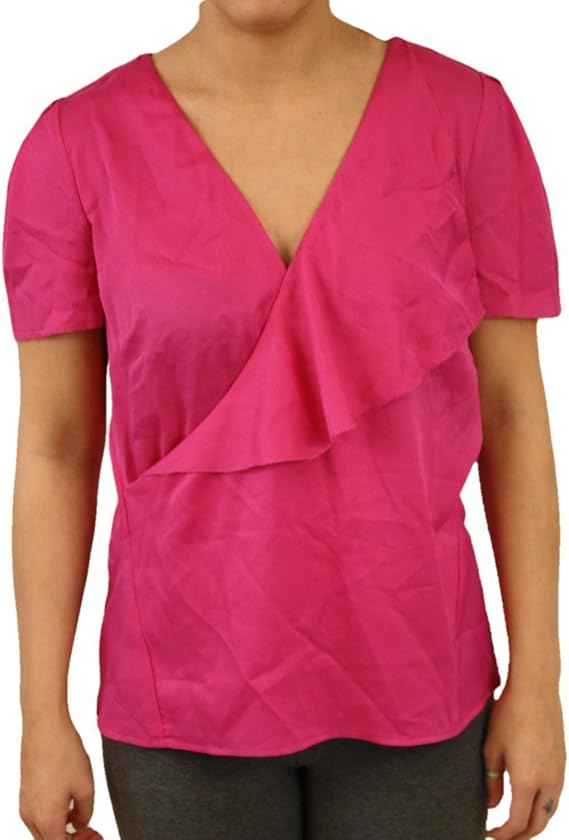 ann taylor short sleeve blouse