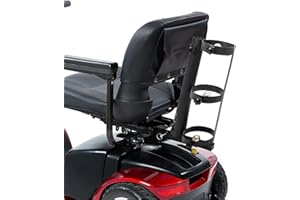 MOOFI Oxygen Tank Holder Cane Holder 2-in-1, Mobility Scooters & Power Chairs Accessories Suitable for Scooters & Power Chair