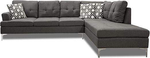 Amazon Com Vitorio Divani Sectional Couch 5 Seater Sofa With