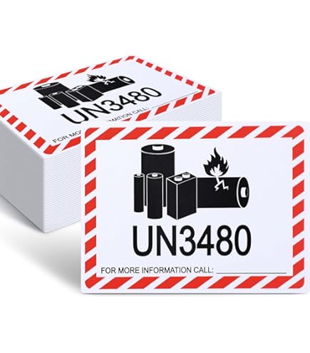 Amazon.com: Lithium Ion Batteries Packed with Equipment UN3481