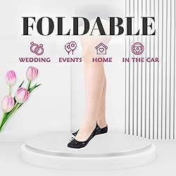 Silky Toes Foldable Flats for Women Purse Ballet
