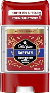 Old Spice Captain Antiperspirant Roll On Clear Gel 70ml Men Deodorant view 2