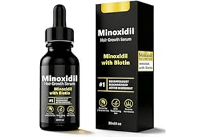 Hair Regrowth Treatment Minoxidil Serum for Thicker and Fuller