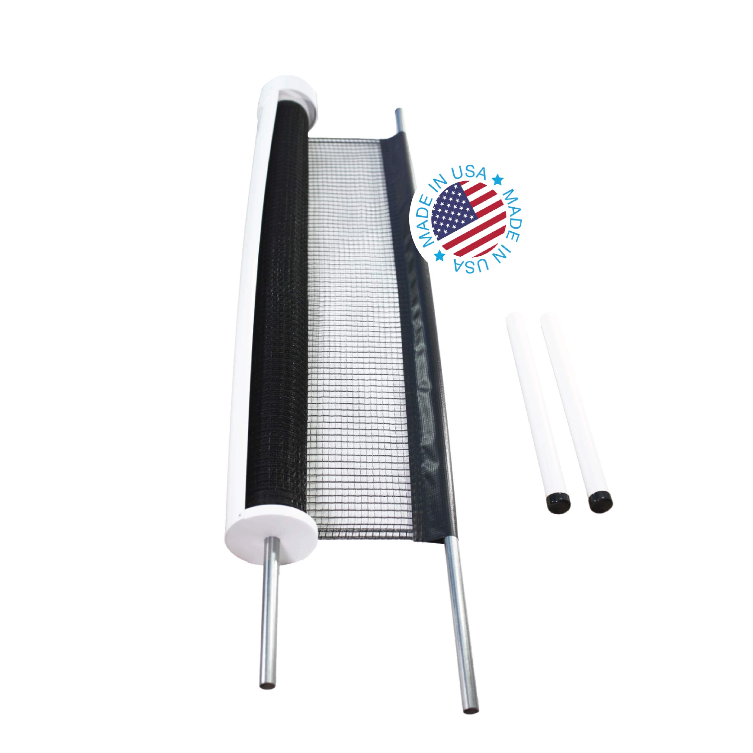 Kidkusion Retractable Driveway Guard, Black, 18' Driveway Safety