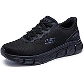 Skechers Men's Bobs B Flex Glacial Edge Sneaker | Casual Shoe, Vegan, Hands Free Slip-Ins, No Tie Fit, Machine Washable, Memory Foam