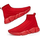 Santiro Women's High Top Sneakers Walking Tennis Shoes Breathable Casual Sports Shoes