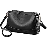 Genuine Leather Purses for Women Crossbody Bags Small Shoulder Handbags Trendy Clutch Cross Body Phone Purses