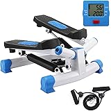 KYY Indoor Fitness Stair Stepper Aerobic Trainer Twist Stair Stepper with Resistance Bands for Beginners and…
