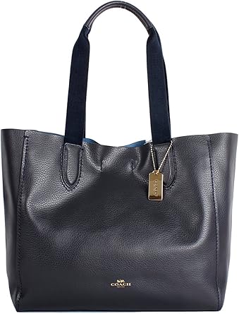 coach pebble leather tote