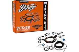 2-/4-Channel Universal Amp Wiring Kit for 1998 and Up Harley-Davidson Touring Motorcycles