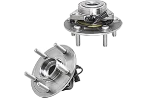 Detroit Axle - 2 Front Wheel Bearing Hubs for 2012-2018 Dodge Ram 1500, 2013 2014 2015 2016 2017 Wheel Bearing and Hubs Set R