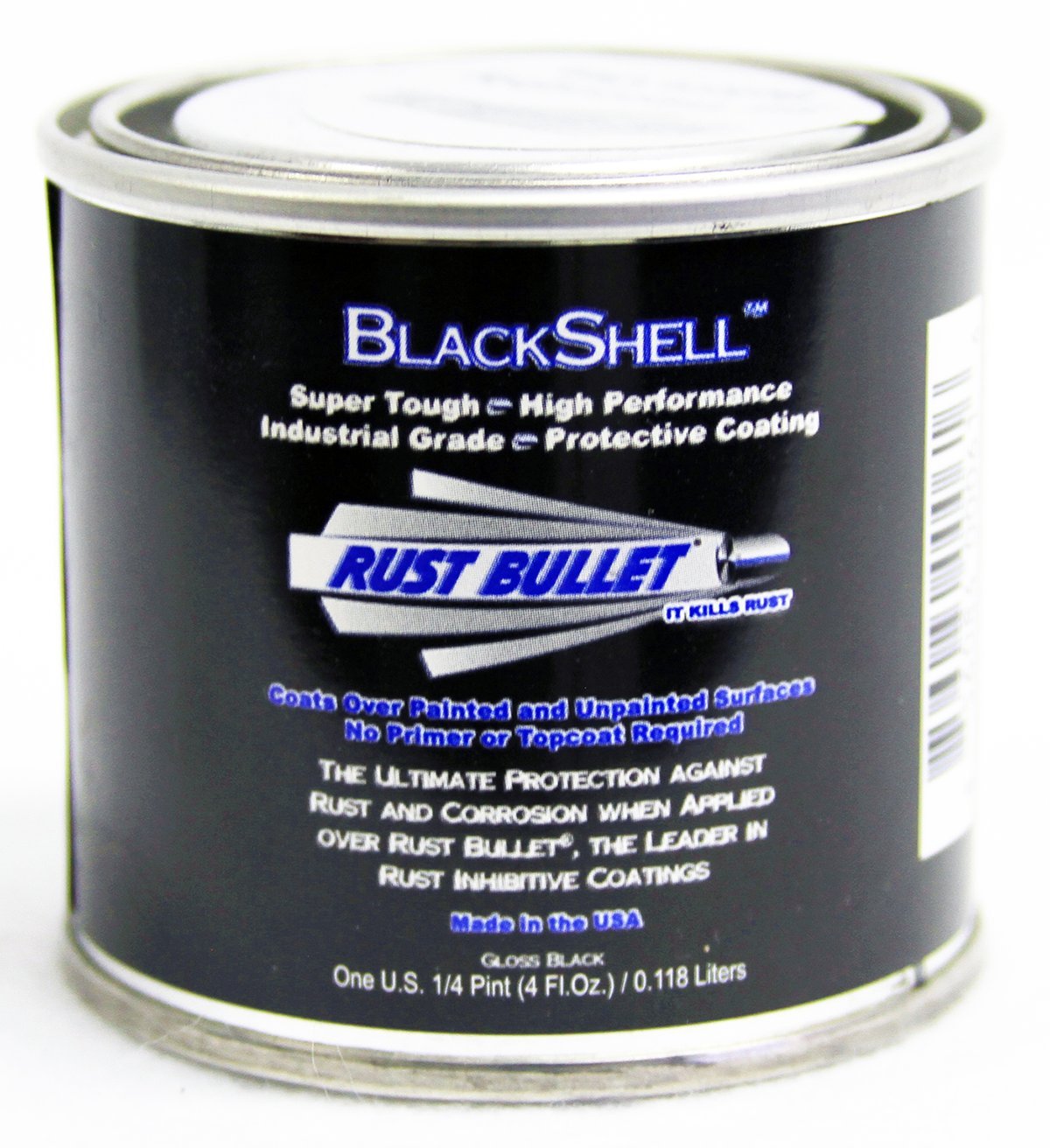 Rust Bullet BSQP BlackShell Rust Preventative and Protective Coating