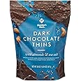 Member's Mark Dark Chocolate Thins With Almonds & Sea Salt (20oz), 20 Oz