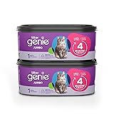 Litter Genie Refill Bags | Jumbo 2-Pack, 56 Total
