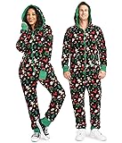 Tipsy Elves Christmas Onesies for Adults - Comfy