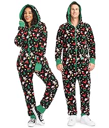 Tipsy Elves Christmas Onesies for Adults - Comfy