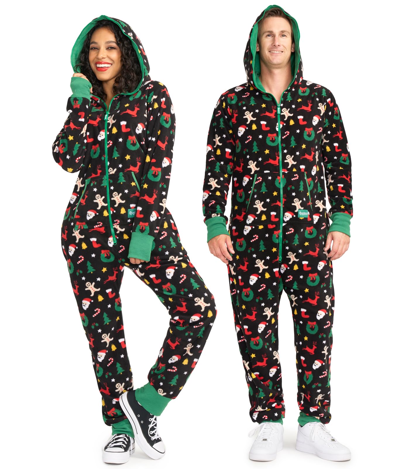 Tipsy Elves Christmas Onesies for Adults - Comfy