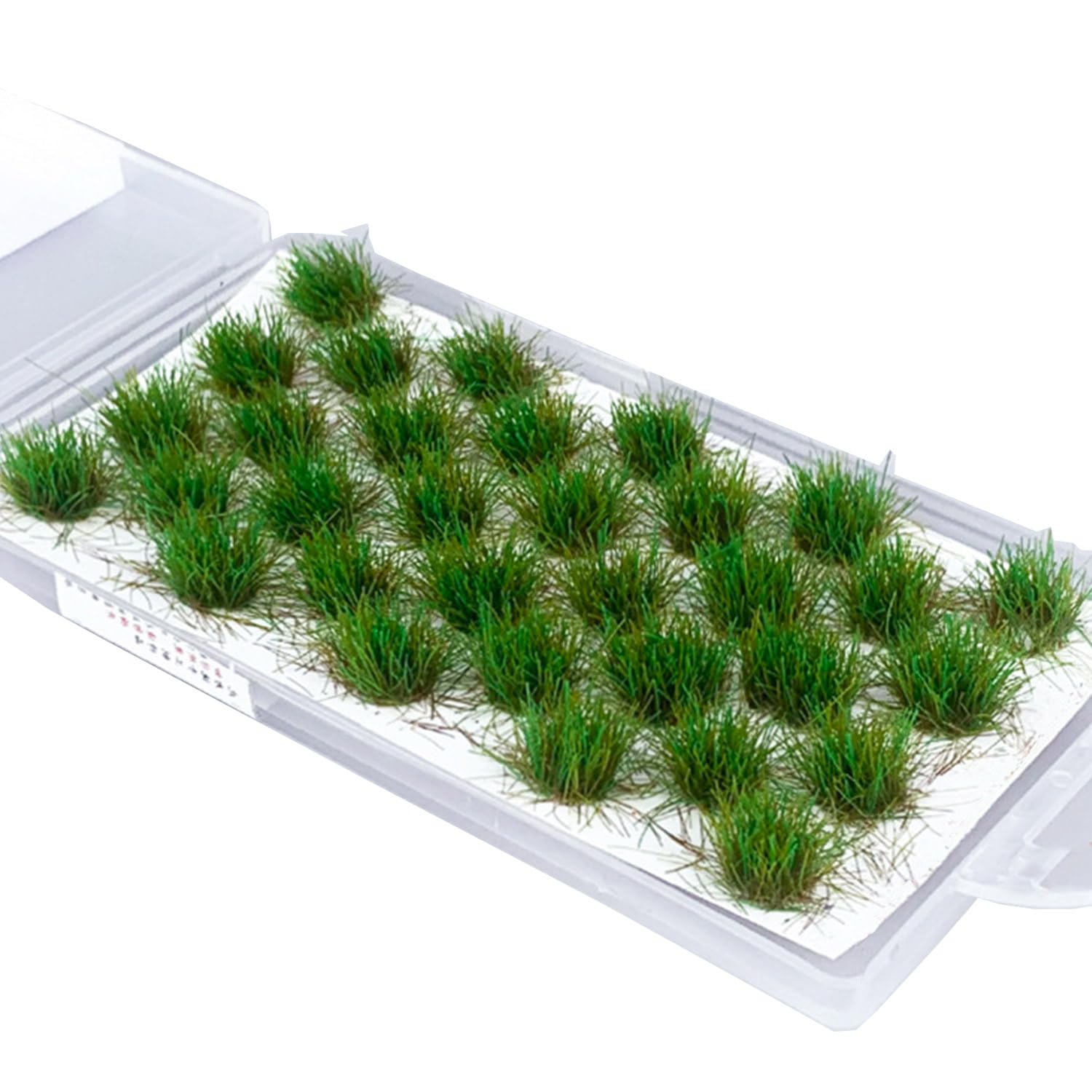 Taiyyi 32 Grass Mat Model Building Static Grass Tufts Miniature Decorative Model Making Lawn Static Making Decoration for Diorama Miniature (Spring, Summer, Autumn, Winter) (Summer)