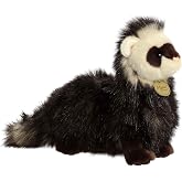 Aurora&reg; Realistic Miyoni&reg; Ferret Stuffed Animal - Lifelike Details Make a Cherished Companion - Perfect for Decorating Bedrooms or Classrooms - Brown 9 Inches