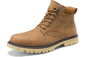 ARTOPEAK Men's Casual Winter Hiking Boots Waterproof Chukka Snow Boots