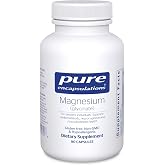 Pure Encapsulations Magnesium (Glycinate), 90 Capsules | Supplement to Support Stress Relief, Sleep, Heart Health, Nerves, Muscles, and Metabolism*, with Magnesium Glycinate