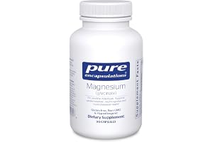 Pure Encapsulations Magnesium (Glycinate), 90 Capsules | Supplement to Support Stress Relief, Sleep, Heart Health, Nerves, Mu