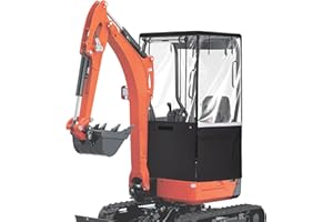 KEMIMOTO Excavator Cover Compatible with Bobcat E20 / Kubota U17 for 1760-3530 lbs