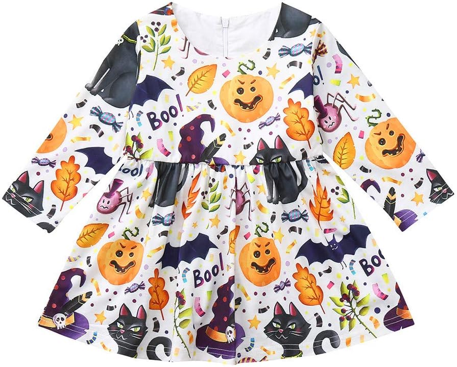 PLOT❤Halloween Costumes Outfits Girls Cute Cartoon Animals Dress Clothes Dresses 1-4T