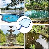 Kungfu Mall Pool Skimmer Net Set with Brush Scrubber Pad and Glove view 4