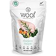 The New Zealand Natural Pet Food Co. WOOF Freeze Dried Dog Food - Chicken Recipe, High Protein Dog Treats & Snacks, Dog Food Toppers & Meals, 9.9 oz