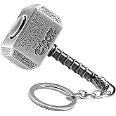 365Home Metal Hammer Keychain Hammer Key Ring, Cool Gifts for Men, Husband, Boyfriend