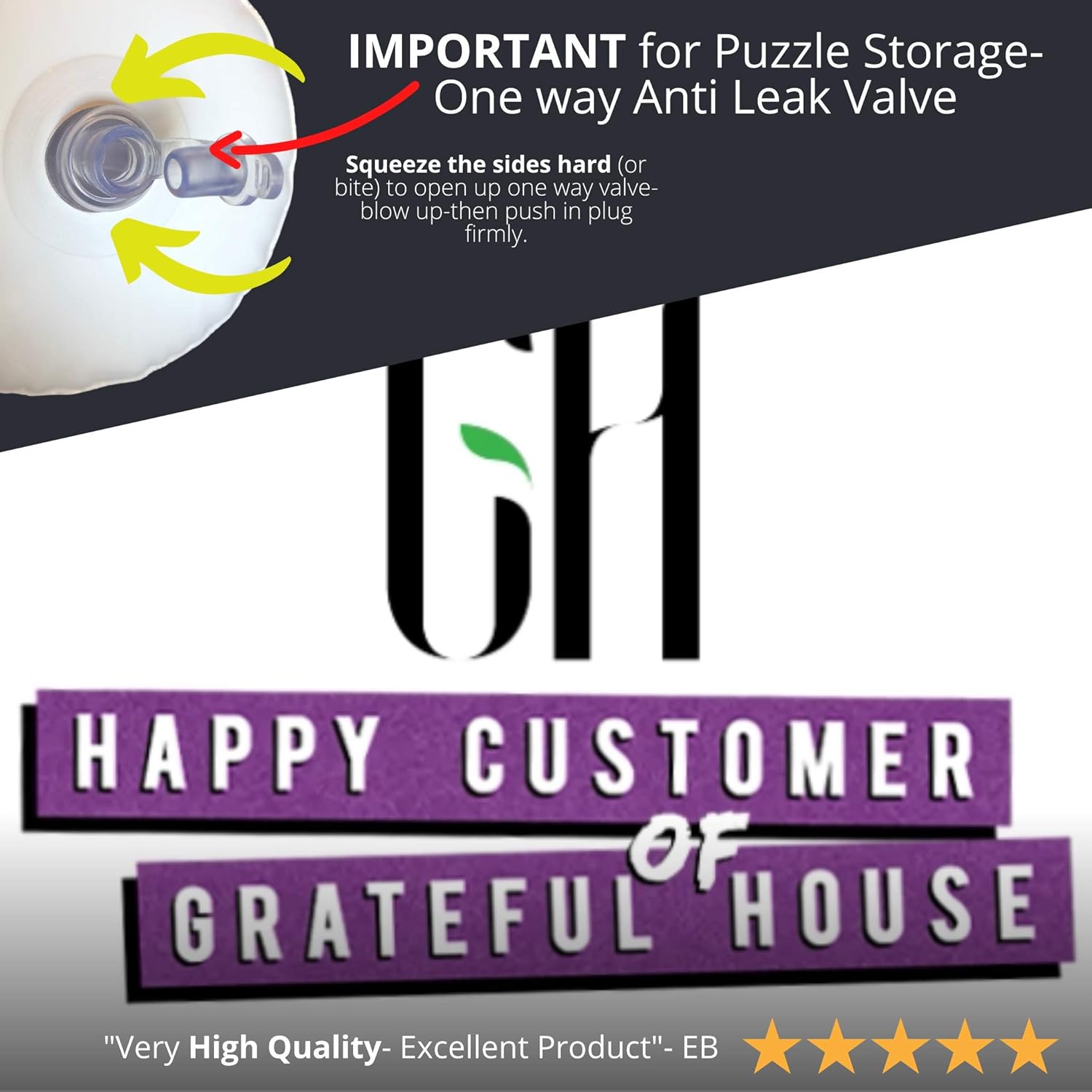 GRATEFUL HOUSE Premium ROLL UP Puzzle Mat for Jigsaw Puzzle Storage. Wool Blend Felt lays Perfectly Flat Comes Rolled & NOT Folded. Fits 500 1000 1500 Piece Puzzles.46 x 26 inch Puzzle Saver: Toys & Games