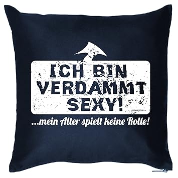 Dekofun Kissen Mit Füllung Lustige Sprüche Ich Bin