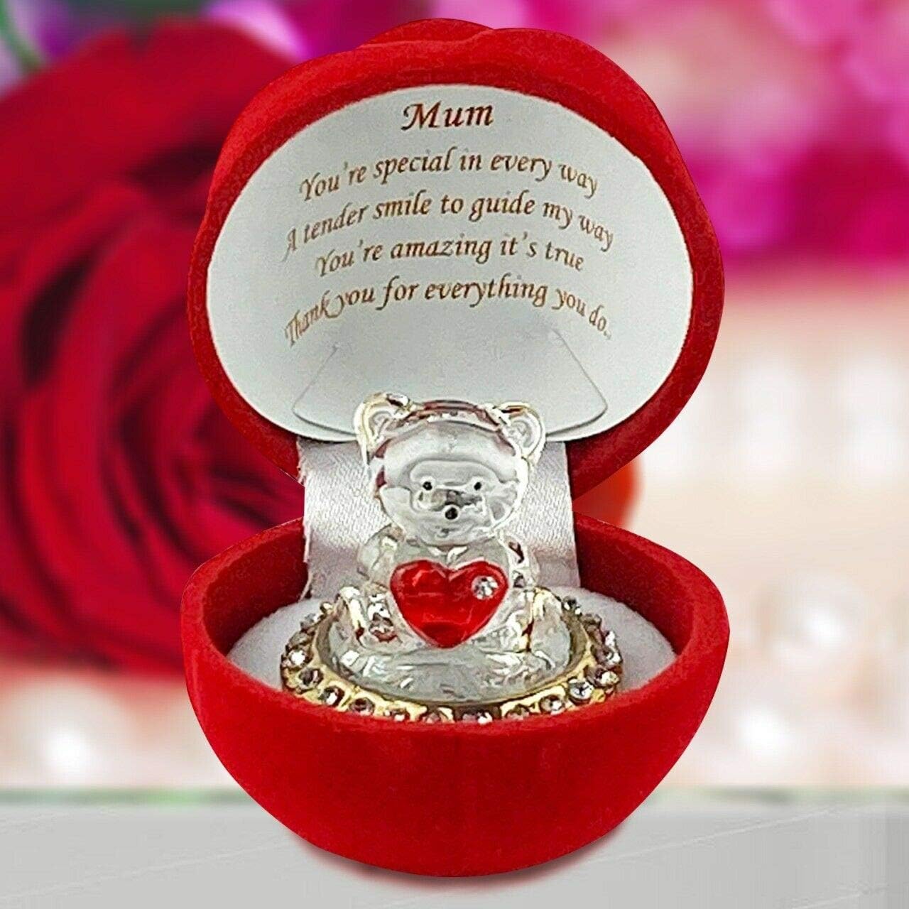 Saffri Teddy Mum Mummy Mom Christmas Xmas Birthday Anniversary Present