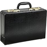 Amerileather Expandable Executive Faux Leather Attache Case (#2893-89)